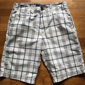 AE Men's Plaid Longboard Shorts Size 30